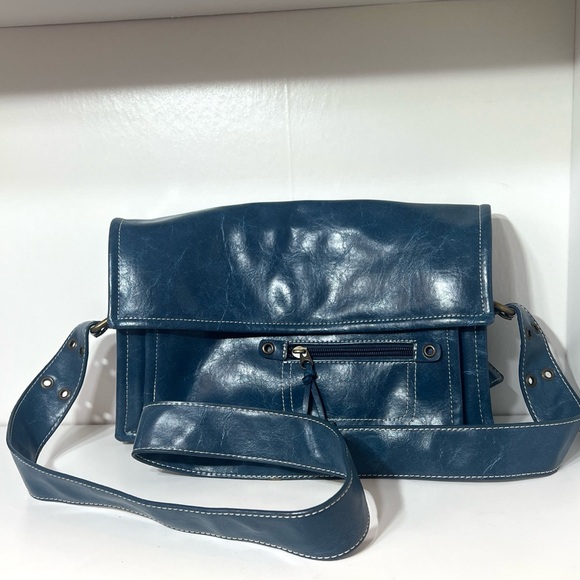 Aldo Blue Shoulder/ Crossbody Bag - Picture 1 of 11